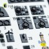 1/32 Bf-110D Interior Details on 3D Decal for Dragon/Hobby 2000 kit