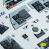 1/32 F-4C Interior 3D Decals for Tamiya kit