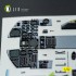 1/32 F-15C (early) Interior 3D Decals for Tamiya kit