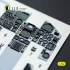 1/32 F-15C (early) Interior 3D Decals for Tamiya kit