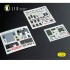 1/32 F-15C MSIP II Interior 3D Decals for Tamiya kit
