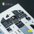 1/32 F-15C MSIP II Interior 3D Decals for Tamiya kit