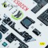 1/32 F-14A Interior 3D Decals for Tamiya kit