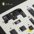 1/32 OV-10A/C Bronco Interior 3D Decals for Kitty Hawk/Zimi kit