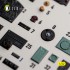 1/32 Spitfire Mk.IIa Interior 3D Decal Set for Revell Kit