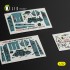 1/32 SU-27UB Flanker C Interior 3D Decals for Trumpeter kit