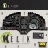 1/32 A-7D CORSAIR II Interior 3D Decals for Trumpeter kit