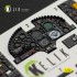 1/32 A-7D CORSAIR II Interior 3D Decals for Trumpeter kit