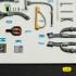 1/32 A-7E CORSAIR II Interior 3D Decals for Trumpeter kit
