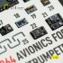 1/32 Avionics for A-7E/D CORSAIR II Exterior 3D Decals for Trumpeter kit