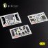 1/32 F/A-18E Super Hornet Interior 3D Decal for Trumpeter Kit