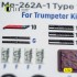 1/32 Messerschmitt Me 262A-1 Type 1 Interior 3D Decal for Trumpeter Kit