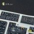 1/35 S-64E Skycrane Interior 3D Decals for ICM kit