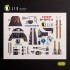 1/35 Bf-109 G-6 Interior 3D Decals for Border kit