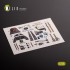 1/35 Bf-109 G-6 Interior 3D Decals for Border kit
