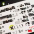 1/48 T-50 ROKAF Interior Details on 3D Decals for Academy kit