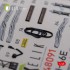 1/48 CH-46E Sea Knight Cargo Compartment Interior 3D Decals for Academy Kit 