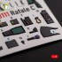 1/48 Rafale C Interior parts (3D decals) for Academy/Revell kit 