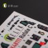 1/48 Rafale C Interior parts (3D decals) for Academy/Revell kit 