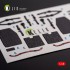 1/48 UH-60A Black Hawk Type 1 Interior parts (3D decals) for ICM kit 