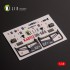 1/48 UH-60A Black Hawk Type 1 Interior parts (3D decals) for ICM kit 