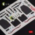 1/48 UH-60A Black Hawk Type 2 Defence Intelligence of Ukraine Interior parts for ICM kit 