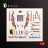 1/48 F-104 A/C Interior 3D Decals for Kinetic kit
