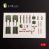 1/48 Jas-39 B/D Interior 3D Decals for Zimi/KittyHawk kit