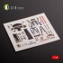 1/48 F-104G Interior 3D Decals for Kinetic kit
