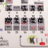 1/48 F-104 series Electrical Equipment Interior 3D Decals for Kinetic kit