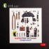 1/48 F4U-1A Corsair Interior 3D Decals for Magic Factory kit