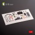 1/48 FJ-3 Interior 3D Decals for Zimi/KittyHawk kit kit