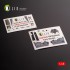 1/48 A-4M Early Interior 3D Decals for Magic Factory kit
