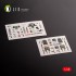 1/48 Jas-39 D Interior 3D Decals for Italeri kit