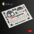 1/48 HARRIER GR3 Interior 3D Decals for Kinetic kit