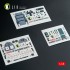 1/48 AV-8A HARRIER (Early) Interior 3D Decals for Kinetic kit
