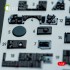 1/48 F-14A Interior 3D Decals for Hasegawa kit