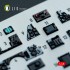 1/48 F-14A Interior 3D Decals for Hasegawa kit