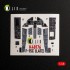 1/48 F-15C Eagle Late Interior 3D Decal Set for Hasegawa Kit