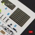 1/48 F-15C Eagle Early Interior 3D Decal Set for Hasegawa Kit