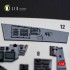 1/48 F-15E Eagle Late Interior 3D Decal Set for Hasegawa Kit