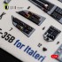 1/48 F-35B Lightning II Interior 3D Decal Set for Italeri Kit