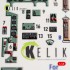 1/48 Mitsubishi A6M5a Zero Interior 3D Decal Set for Fine Molds Kit