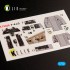 1/72 F-4J/S "Phantom II" Interior Details on 3D Decals for Hasegawa kit