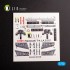 1/72 Kawasaki T-4 Interior 3D Decals for Hasegawa kit