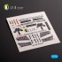 1/72 Kawasaki T-4 Interior 3D Decals for Hasegawa kit
