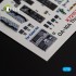 1/72 OA-10A Thunderbolt Interior parts (3D decals) for Italeri kit 