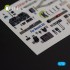 1/72 P-47M Thunderbolt- Interior parts (3D decals) for Revell kit 