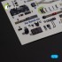 1/72 P-47M Thunderbolt- Interior parts (3D decals) for Revell kit 