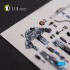 1/72 F.2A Lighting Interior parts (3D decals) for Airfix kit 